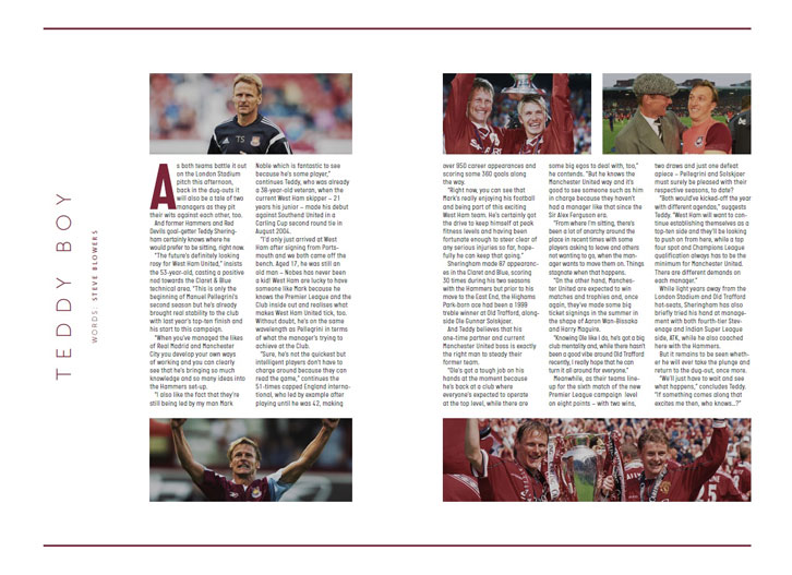 Teddy Sheringham programme feature