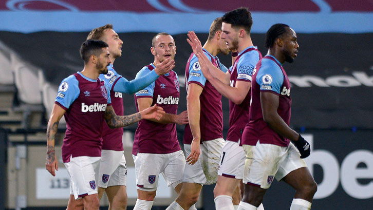 West Ham celebrate