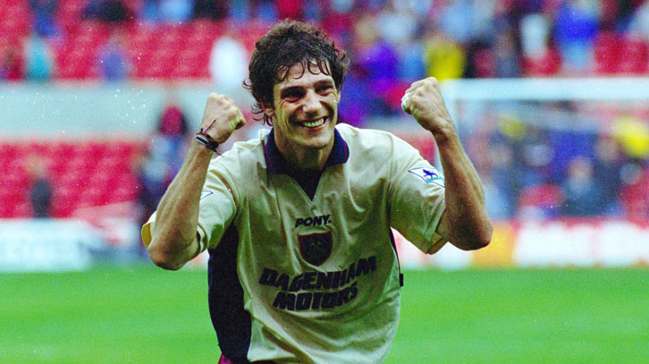 Slaven Bilic celebrates at Nottingham Forest