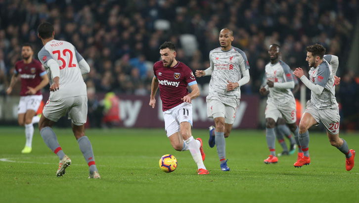 Robert Snodgrass takes the game to Liverpool on Monday night