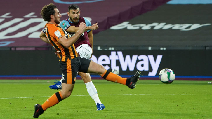 Robert Snodgrass scores against Hull