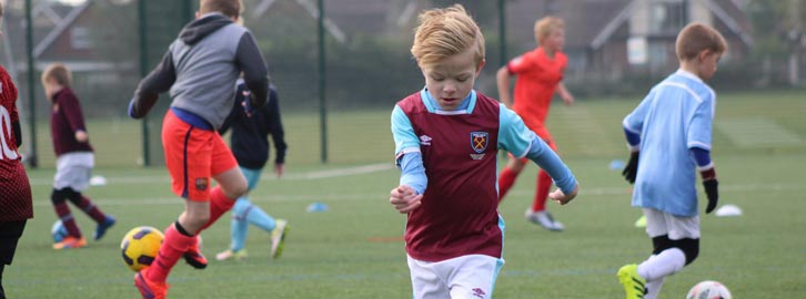 Youngster spotted at Foundation Soccer School joins up with pre-Academy