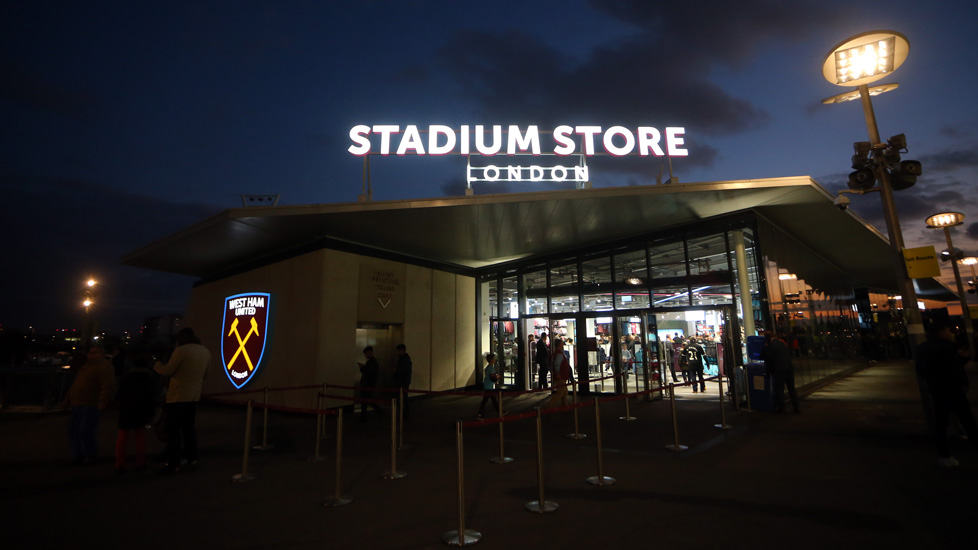 The West Ham United Stadium Store