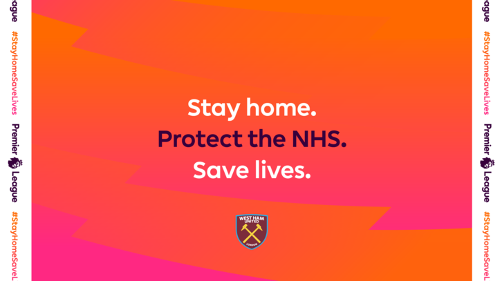 Stay home, save lives, protect the NHS