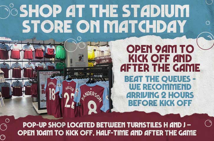 New stadium store to open Saturday