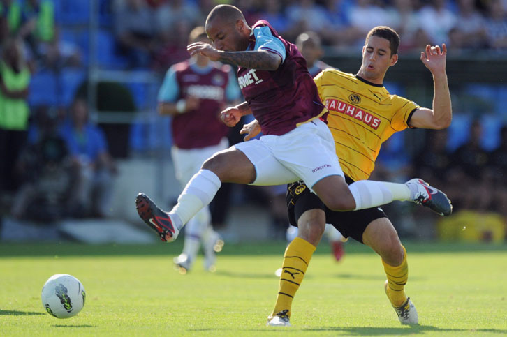 West Ham United visited Switzerland in 2011