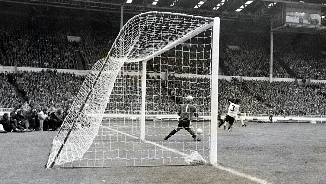 Alan Taylor scores in the 1975 FA Cup final