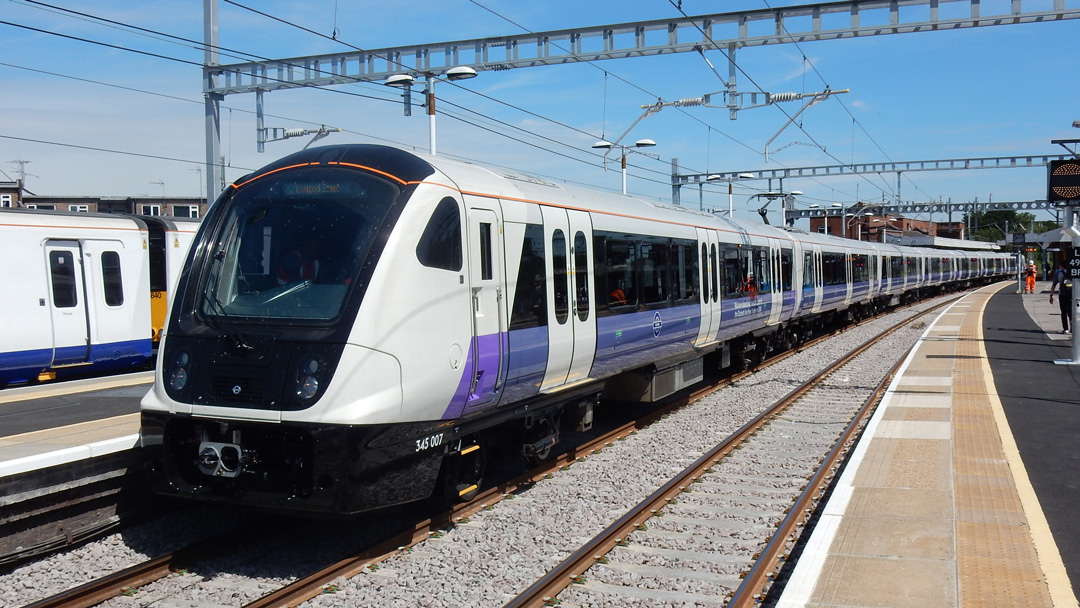 TfL Rail service at Shenfield