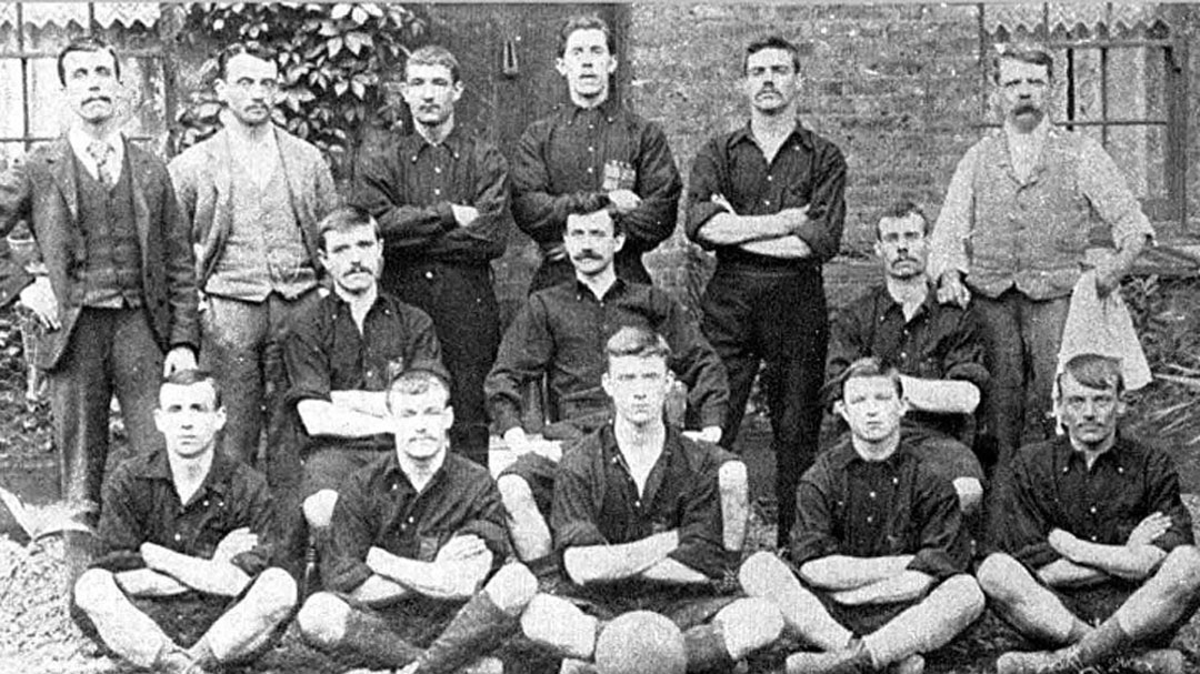 Thames Ironworks 1895/96 squad photo