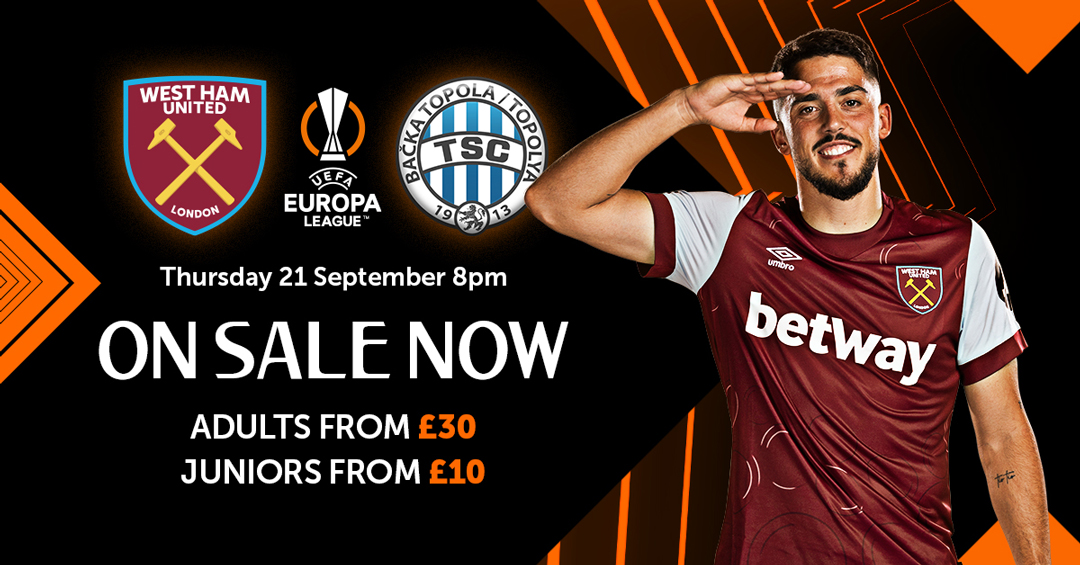 West Ham United ticket details