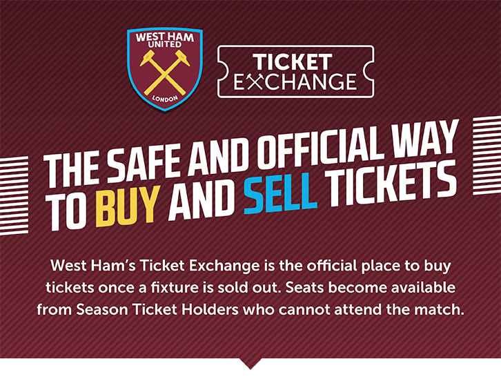 Pre-season friendly, West Ham tickets on sale now