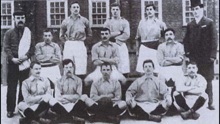 Thames Ironworks FC in 1897