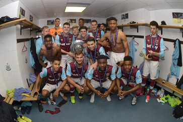 The U23s won the PL2 Division Two play-offs last season