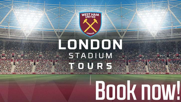 west ham tour voucher