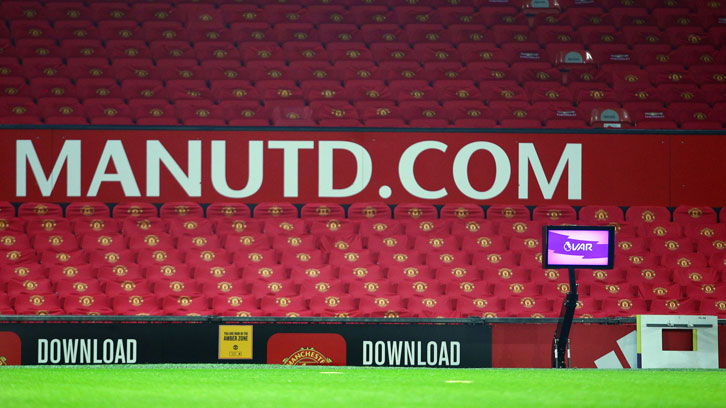 VAR at Old Trafford