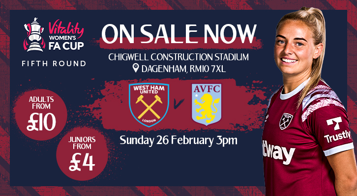 Women's FA Cup v Aston Villa