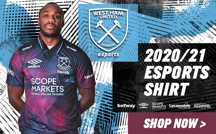 West Ham Esports 2020/21 shirt