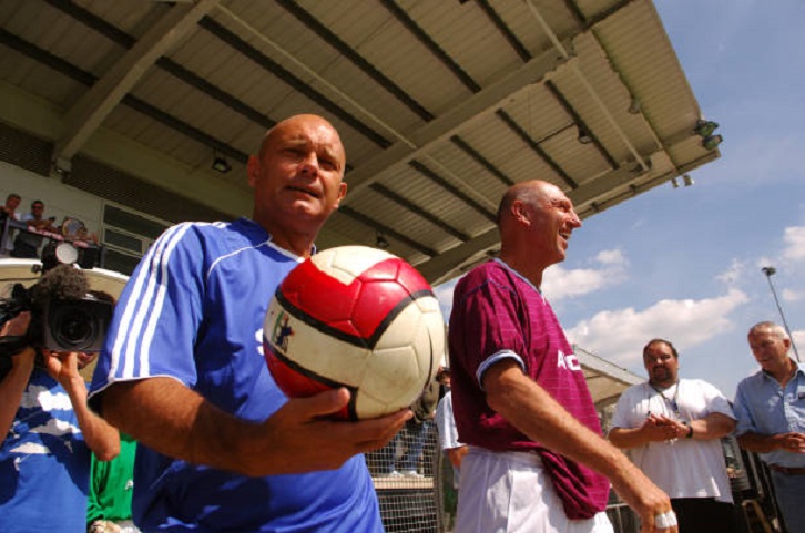 Ray Wlkins and Alvin Martin