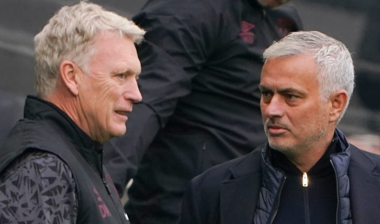 ​​David Moyes and José Mourinho