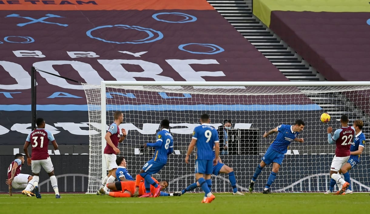 Ben Johnson scores against Brighton