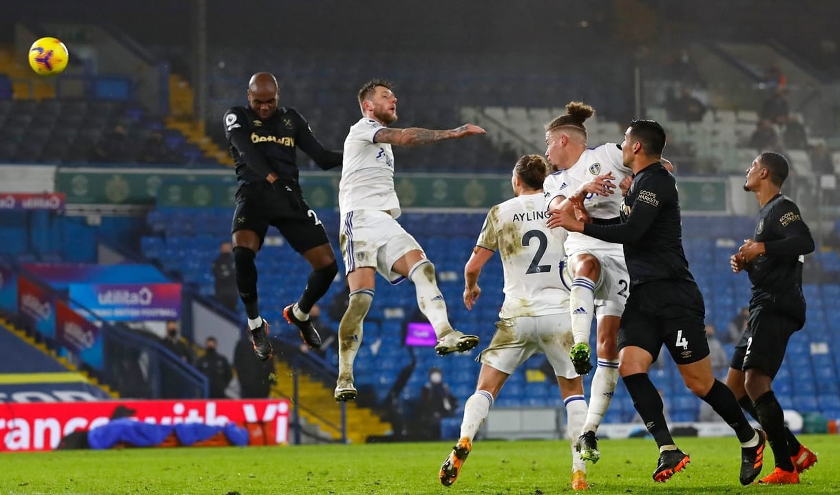 Angelo Ogbonna scores at Leeds