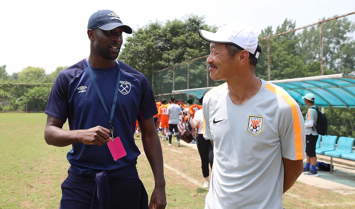 Carlton Cole in China