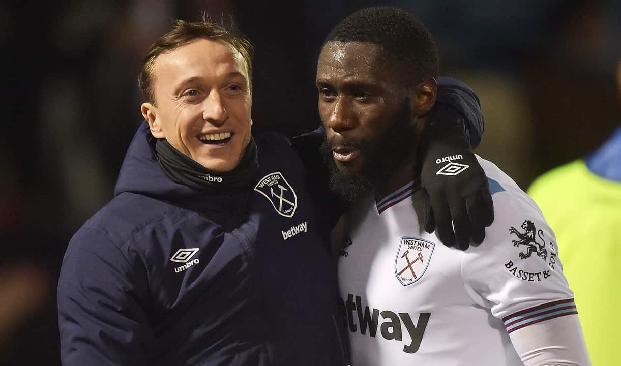 Mark Noble and Arthur Masuaku