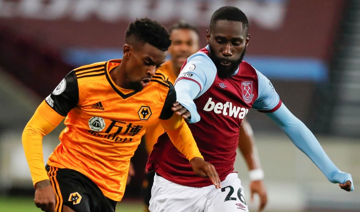 Arthur Masuaku in action against Wolves