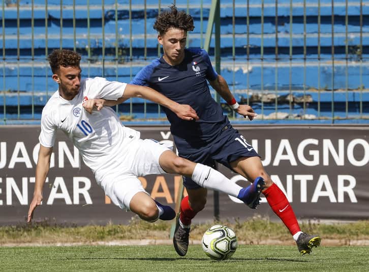 Sebastian Nebyla in action for Slovakia