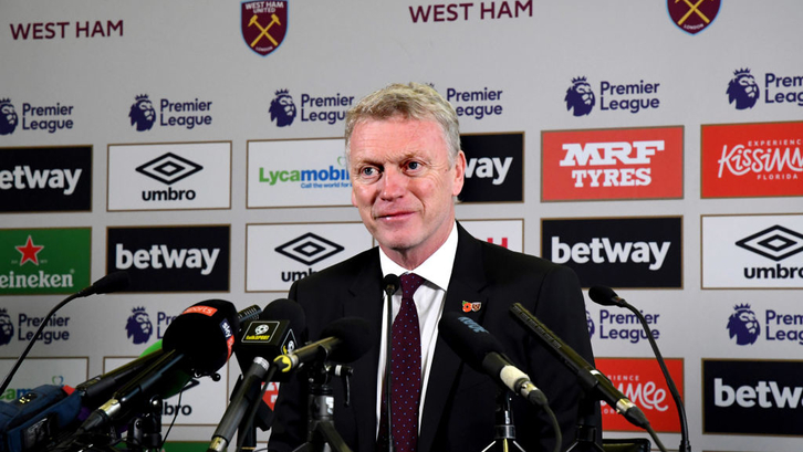 David Moyes presser