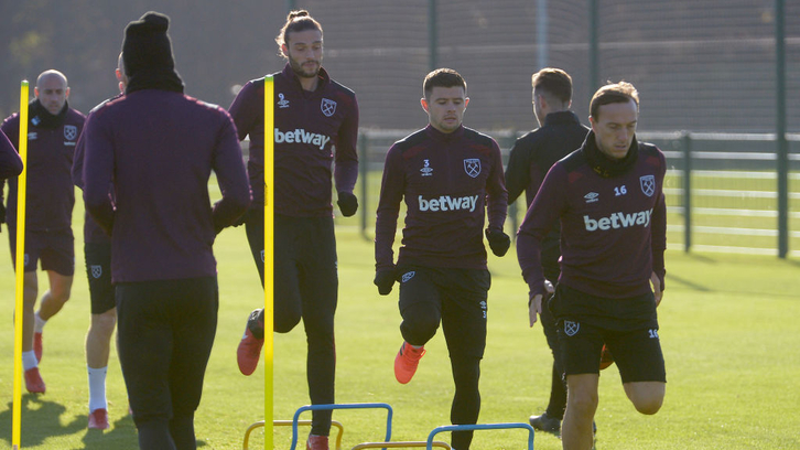 West Ham training