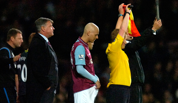 Dylan Tombides makes his debut for West Ham United