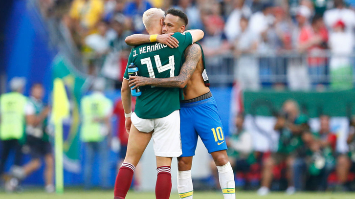 Chicharito and Neymar