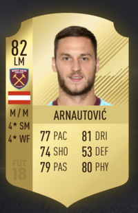 Marko Arnautovic FIFA 18