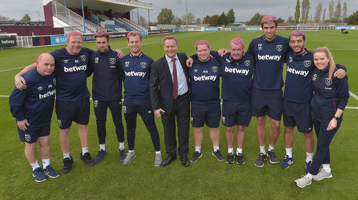 beard and his coaching team