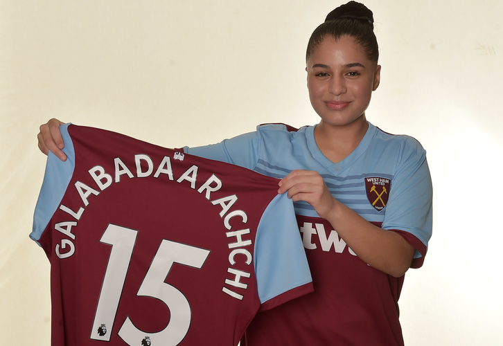 Jacynta Galabadaarachchi signs for West Ham United
