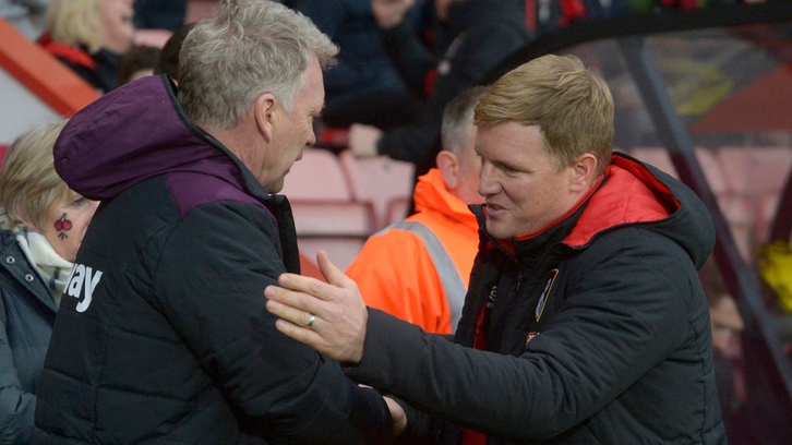 David Moyes and Eddie Howe