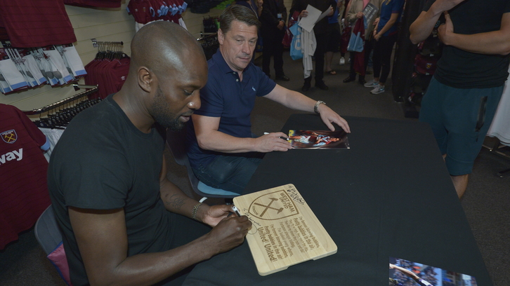 Cole and Cottee autographs