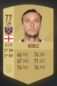 Mark Noble FIFA 18