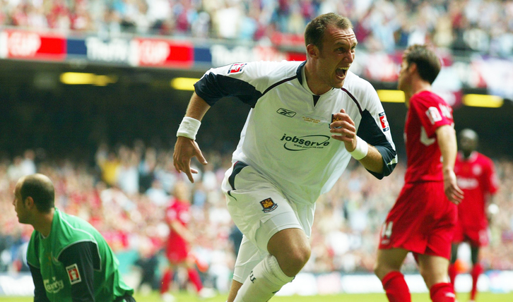 Dean Ashton celebrates v Liverpool