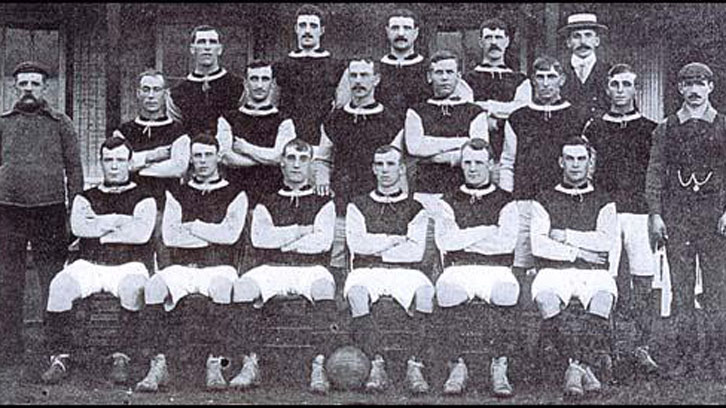 West Ham United's squad for the 1904-05 season