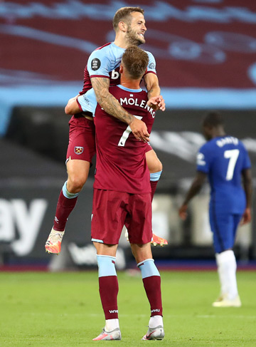 Yarmolenko and Wilshere