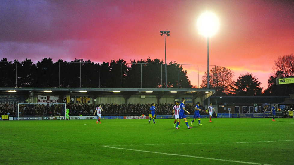 AFC Wimbledon's Cherry Red Records Stadium