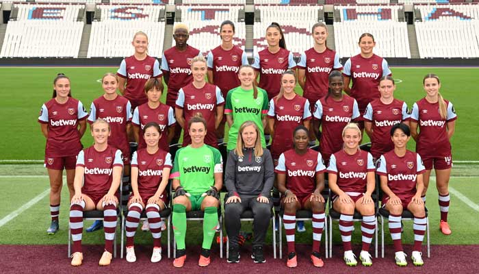 West Ham women's team 2023/24