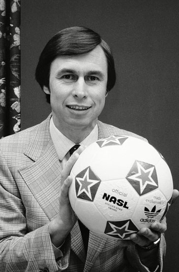 Former Hammer Phil Woosnam served as NASL Commissioner for much of its existence