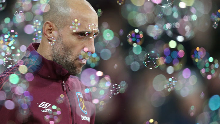 Pablo Zabaleta is focused on securing victory over Burnley on Saturday