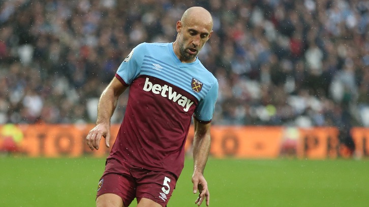 Pablo Zabaleta starts v Crystal Palace