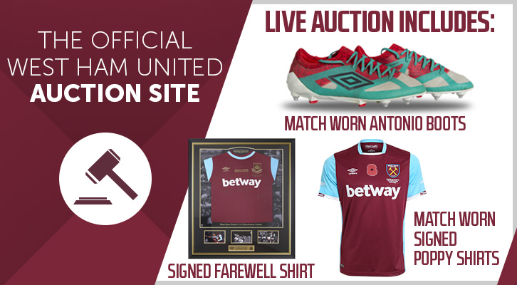 West Ham auction