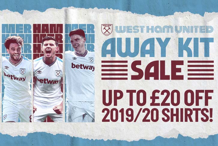 Buy West Ham United away kit