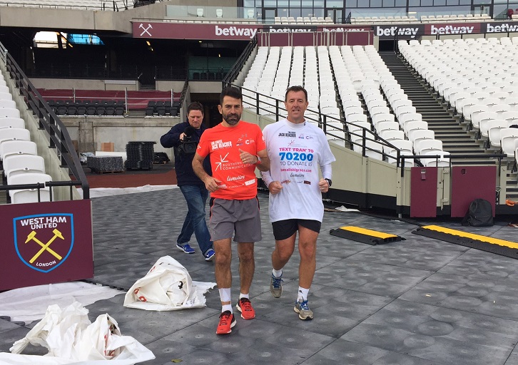 Benali was joined by Matt Le Tissier at London Stadium